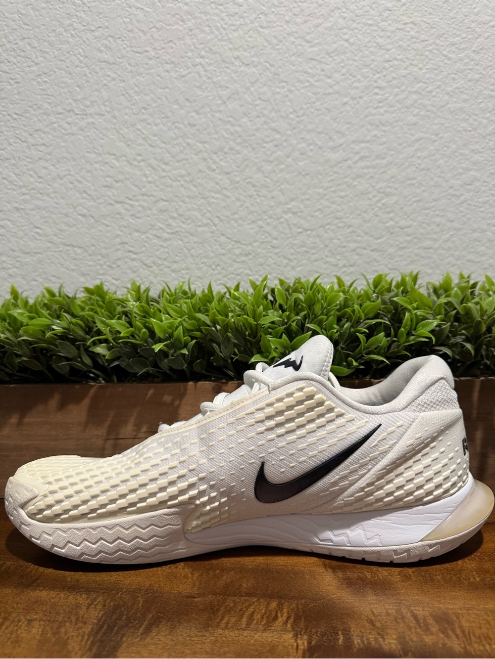 Nike Zoom Vapor Cage 4 RAFA Tennis Shoes White Black DD1579-101 Men’s Size 13 - Picture 8 of 11